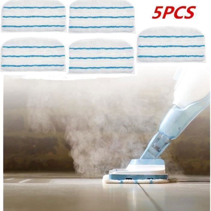 Lingettes Microfibre Rechange Pour Balai Vapeur Black+Decker - Lot De 5, Compatibles FSM1630, FSM1616, FSM1605 Et Autres Modèles - 4
