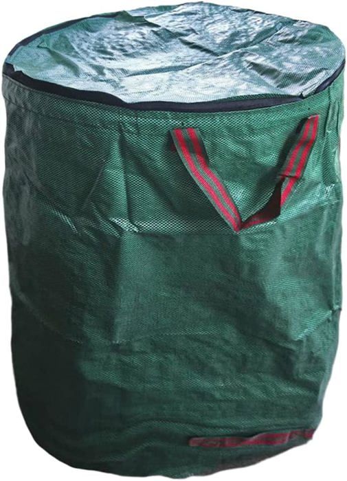 HAYATEC Lot de 3 sacs à déchets de jardin - 272 l - Autonome - Stable - Imperméable - Résistant