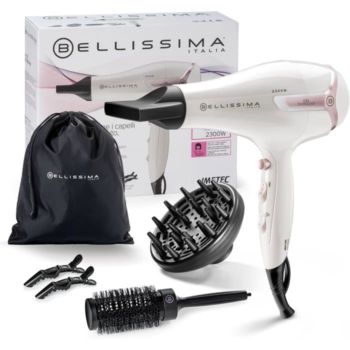 Bellissima K9 2600 ION 11994 sèche-cheveux + diffuseur 1 pcs