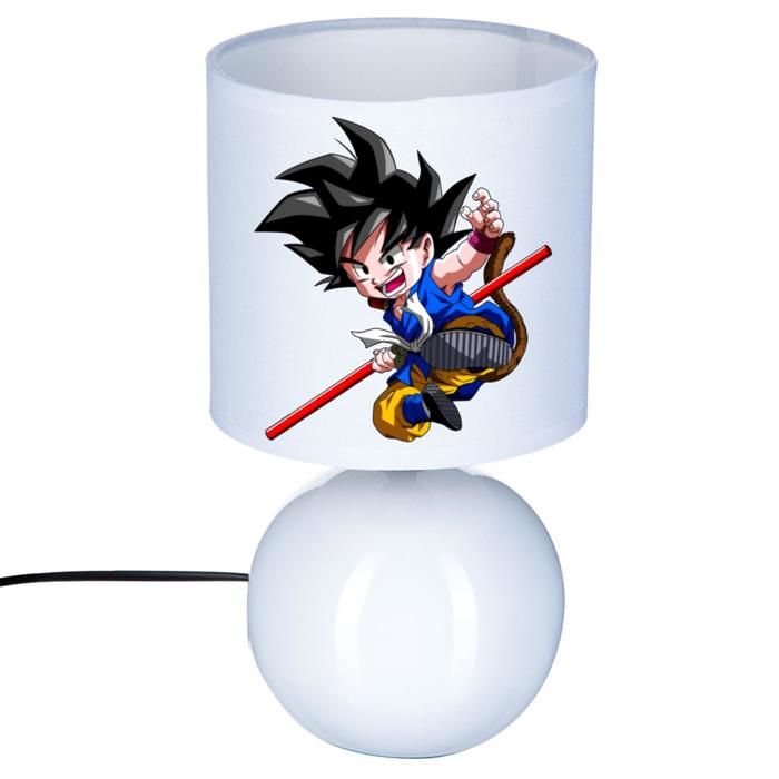 l idee all lampe de chevet blanc Personnalisable DBZ dragon ball z 1