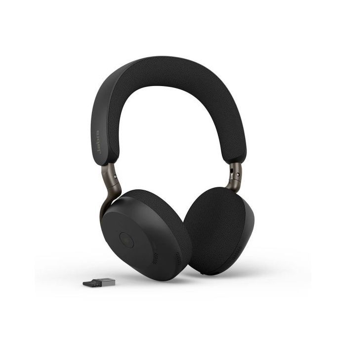 Casque micro professionnel – Jabra Evolve3 75 MS Stereo – USB-A Bluetooth – Noir