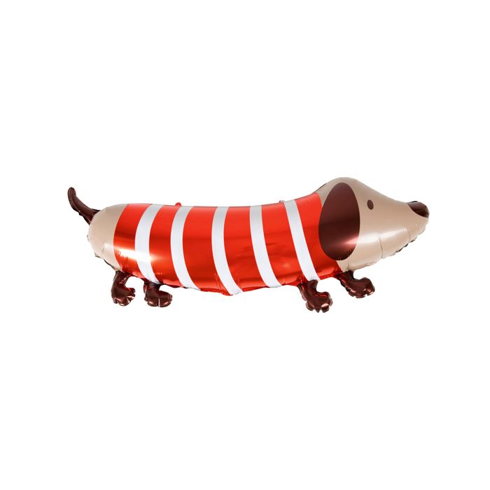Ballon aluminium Chien 88 x 35 cm