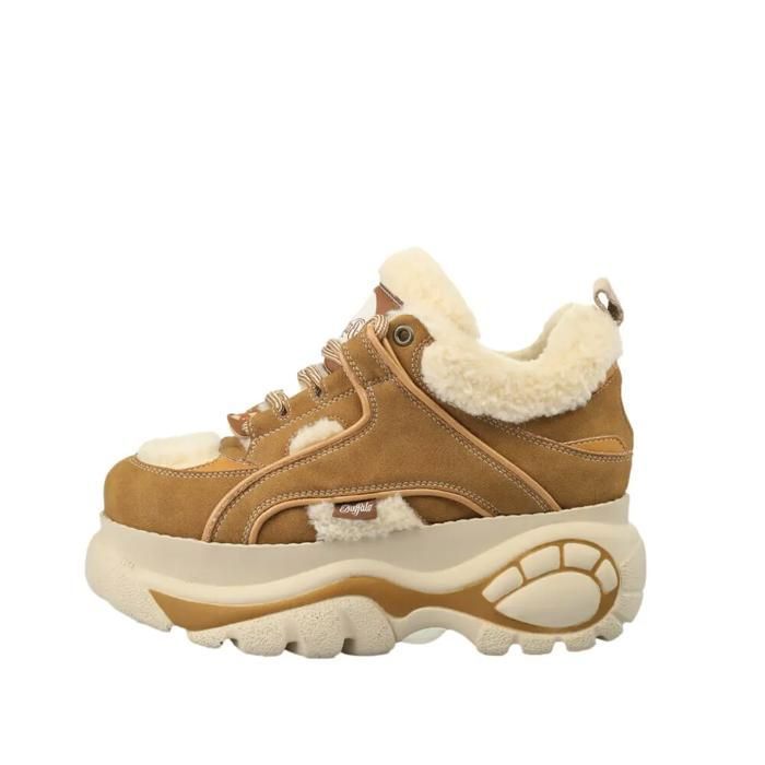 Baskets femme Buffalo Rev Warm - Vegan - cognac/cream Baskets femme Buffalo Rev Warm - Vegan - cognac/cream