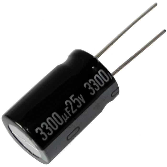 Lot De 5 Condensateurs électrolytiques 3300µF 63V -40+105°C - Marque PIRABADI