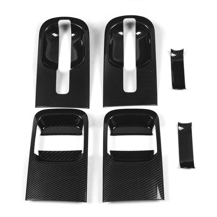Akozon Couvercle Poignée Porte Intérieure Chromée 8200915599 - Compatible CLIO SCENIC TRAFIC (1 Paire)