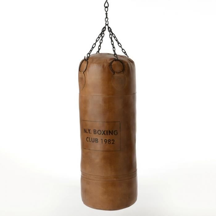 Sac de frappe en cuir - Amadeus Marron - Cdiscount Sport