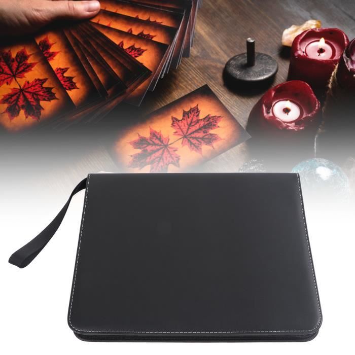 Classeur Pour Cartes - 20 Pages, 480 Emplacements - Pochette Transparente Imperméable - Pour Cartes De Sport, Jeux, Collection
