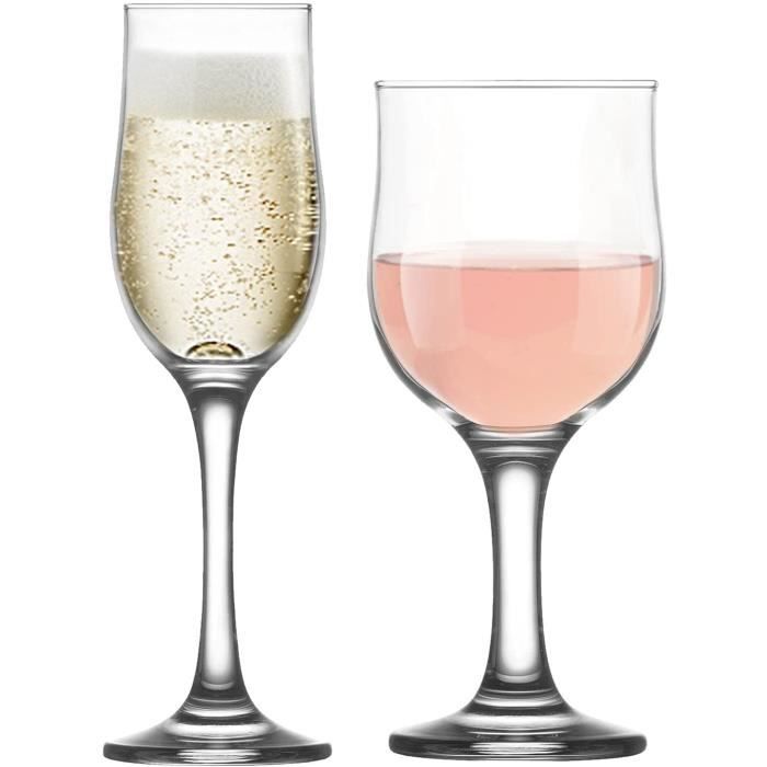 Verres à Champagne Nevakar Tulipe 195ml - Lot De 12 - LAV