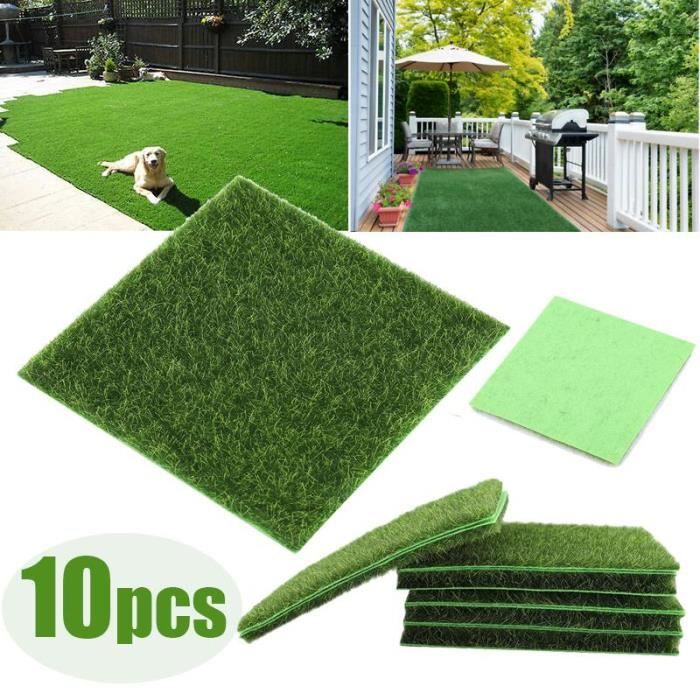 10pcs Pelouse artificielle gazon pelouse jardin micro paysage ornement décor à la maison