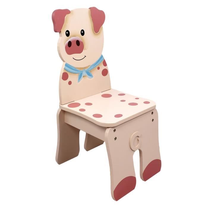 Chaise En Bois Pour Decor Chambre Enfant Bebe Garcon Fille Mixte Fantasy Fields Td a2 P Cdiscount Maison