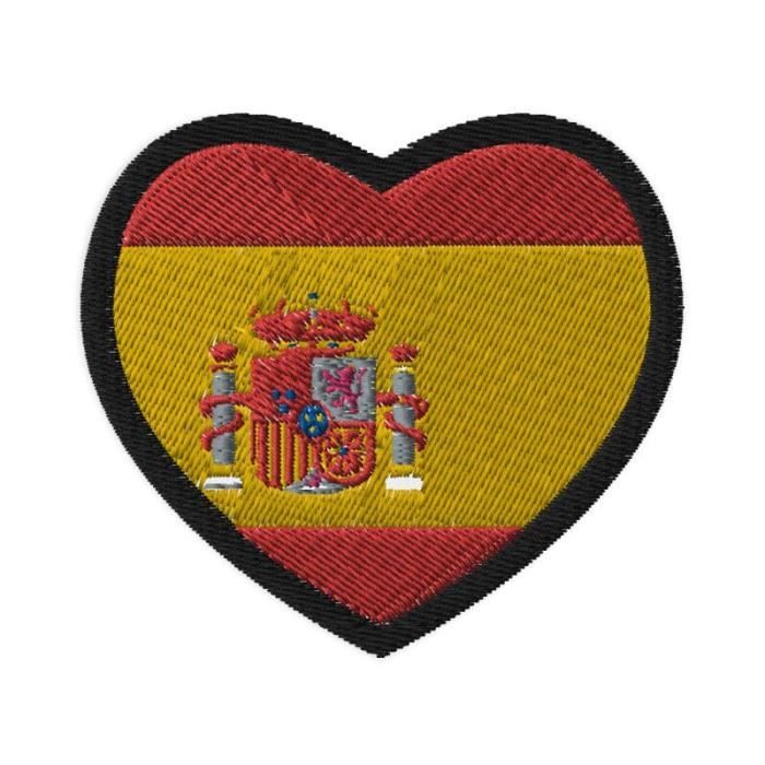 Patch écusson Espagne – Broderie España, Occasion