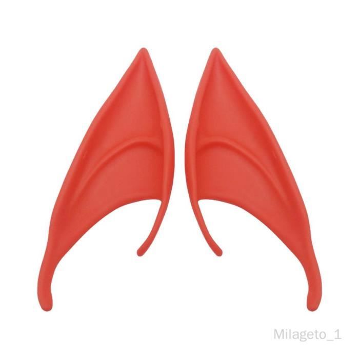 Oreilles D'Elfe En Latex AniSqui - 4 Paires (12cm & 10cm) - Cosplay Fée & Fantasy