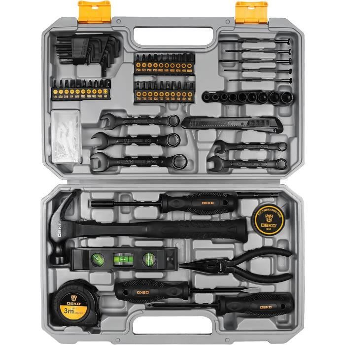 Caisse A Outil Complete 280 Pièces - Boite A Outils De Ménage Général Caisse A Outil Complete 280 Pièces - Boite A Outils De Ménage Général