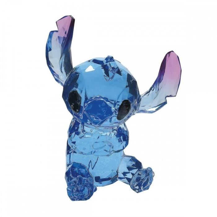 Figurine - Disney - Stitch - Acrylique - Violet - Collection Disney - 15 cm  - Cdiscount Jeux - Jouets