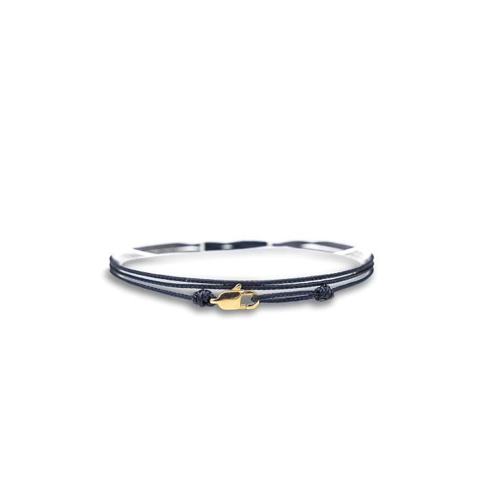 Bracelet Fin Pour Hommes Et Femmes Avec Fermoir Mousqueton Artisanal