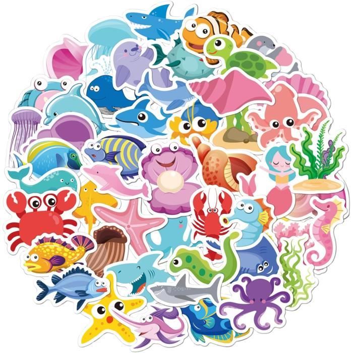 Lot De 50 Autocollants Nourriture Gastronomique - Vinyle Imperméable Coloré Pour Gourde, PC, Casque, Vélo (Style Gourmet)