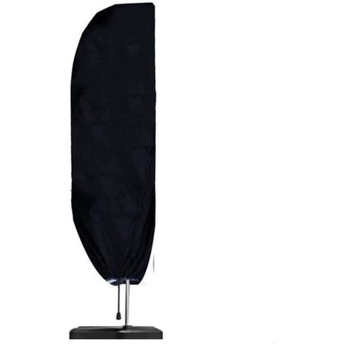 Mehr Garten - Housse de parasol Premium, dimensions : 250 (H) x 63/57