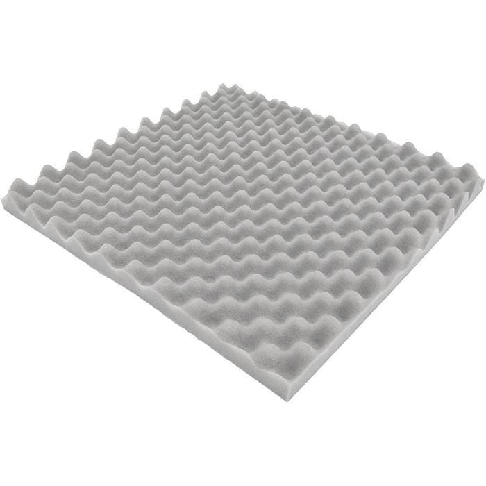 Panneau D'Absorption Acoustique PU PIR 50 - Relief Pyramidal Pour Isolation Sonore