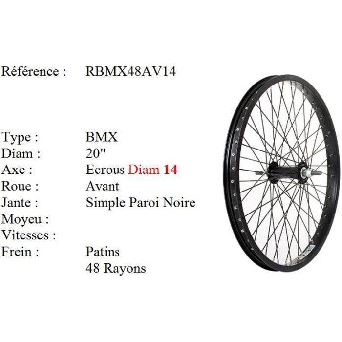 Pouce roue on sale velo