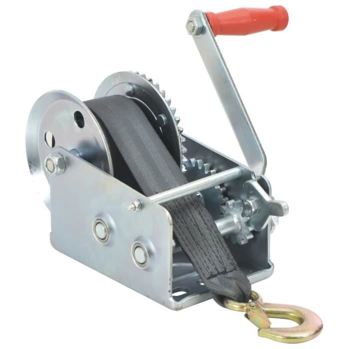 Treuil manuel robuste pour voiture et bateau, très résistant, capacité