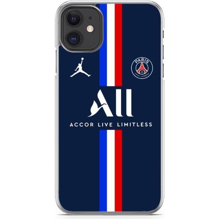 Coque iPhone 7 / 8 / SE 2020 - PSG Jordan 2021/2022 - Paris Saint-Germain  Football Club - accessoire téléphone -coque de protection - Cdiscount  Téléphonie