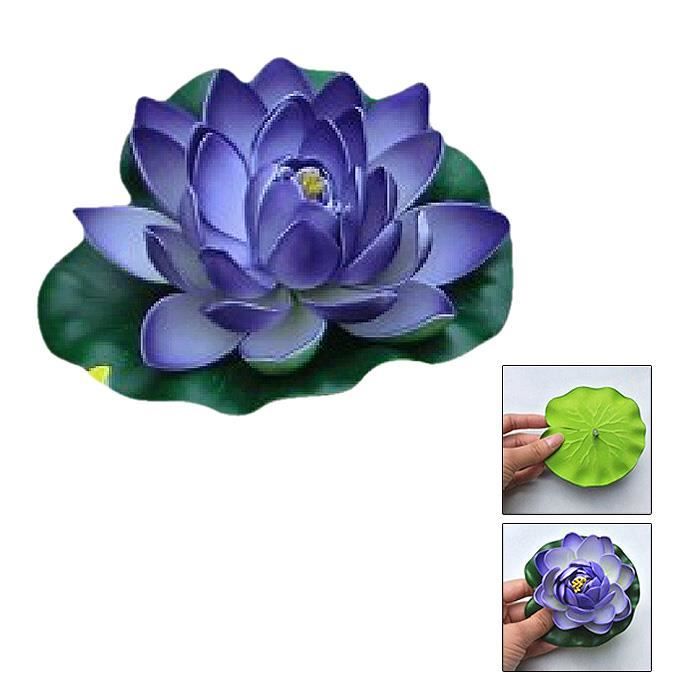 Fleur Lotus Flottante Plante Pour Aquarium Décoration
