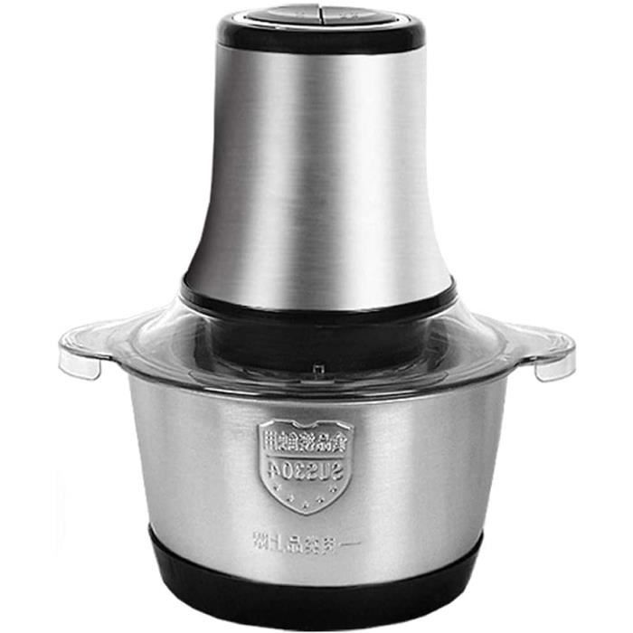 HAOHAO Robot Culinaire Hachoir à Viande électrique 300W 2L Pour Viande