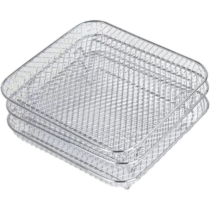 Déshydrateur Alimentaire Lecon 8 étages - Acier Inoxydable - Minuterie 24h - 30-90°C - 450W