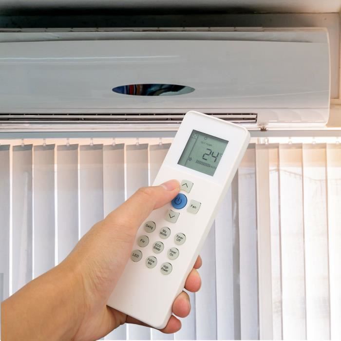 Télécommande Universelle De Remplacement Pour Climatiseur Carrier - Modèles RFL 0601, KFL 0301E, KF(R) 0199G - Boutons Sensibles, Facile à Utiliser Télécommande Universelle De Remplacement Pour Climatiseur Carrier - Modèles RFL 0601, KFL 0301E, KF(R) 0199G - Boutons Sensibles, Facile à Utiliser