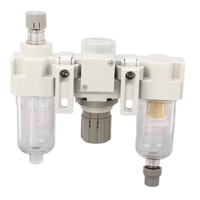 Filtre Sécheur Et Séparateur Eau/Huile Pour Compresseur - Assure Un Air Propre Pour La Peinture Et Les Outils Pneumatiques - 7