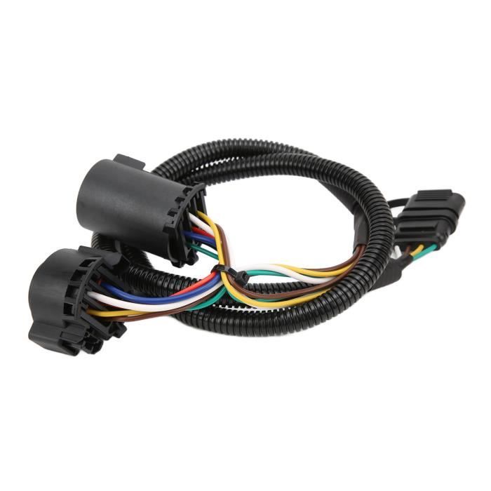 Kit Câblage Remorque 4 Broches Pour Jeep Wrangler JK 2007-2018 - Convertisseur Feux Arrière