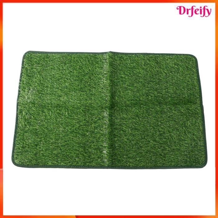Meilleurs prix pour Drfeify tapis d'apprentissage de la propreté pour chien Tapis de Pipi pour Chien en Gazon Artificiel de Grande animalerie kit