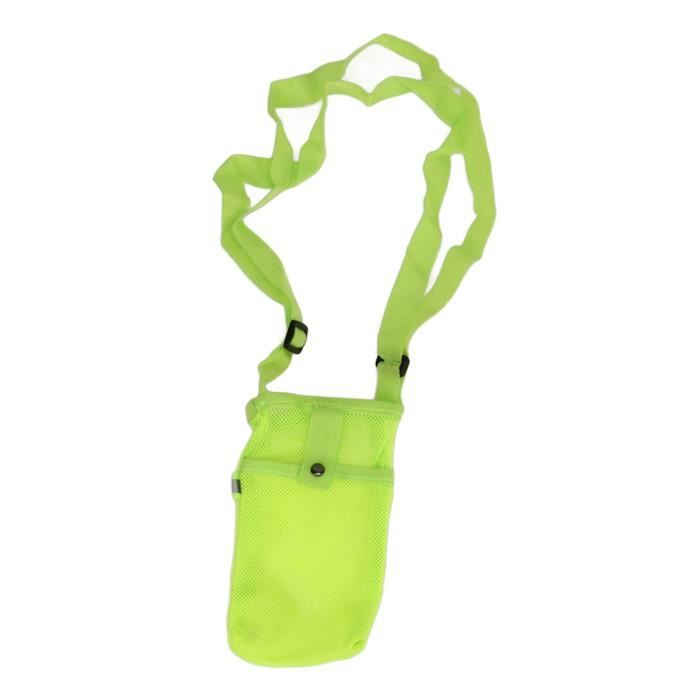Desing Wish Porte-bouteille d’eau de vélo de 350 ml à 1,12 l avec poche en maille et bandoulière pour porte-gobelet, sac à bandoulière, sac de Desing Wish Porte-bouteille d’eau de vélo de 350 ml à 1,12 l avec poche en maille et bandoulière pour porte-gobelet, sac à bandoulière, sac de