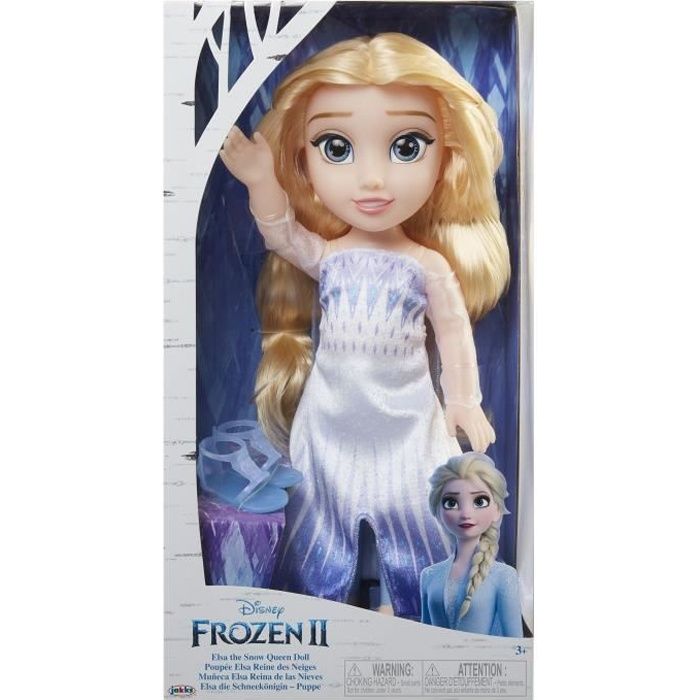 Grande figurine Elsa la reine des neiges en plastique alimentaire 6 cm –  Miss Popcake