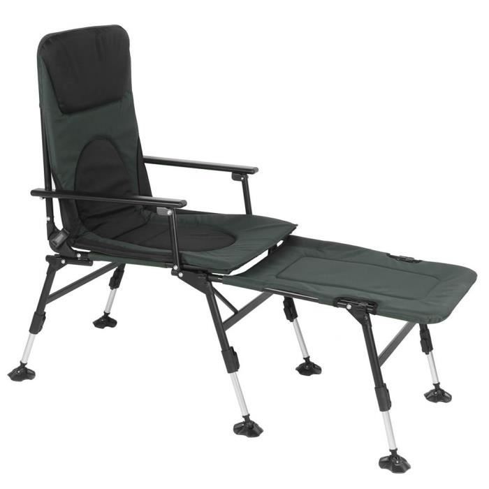 Fauteuil De Pêche Pliable Pour Enfant Motif Éléphant Gris Foncé - Chaise Portable Avec Porte-Gobelet Et Sac De Transport