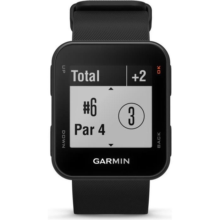 GARMIN Approach S10 Montre GPS de Golf Noir Cdiscount T l phonie