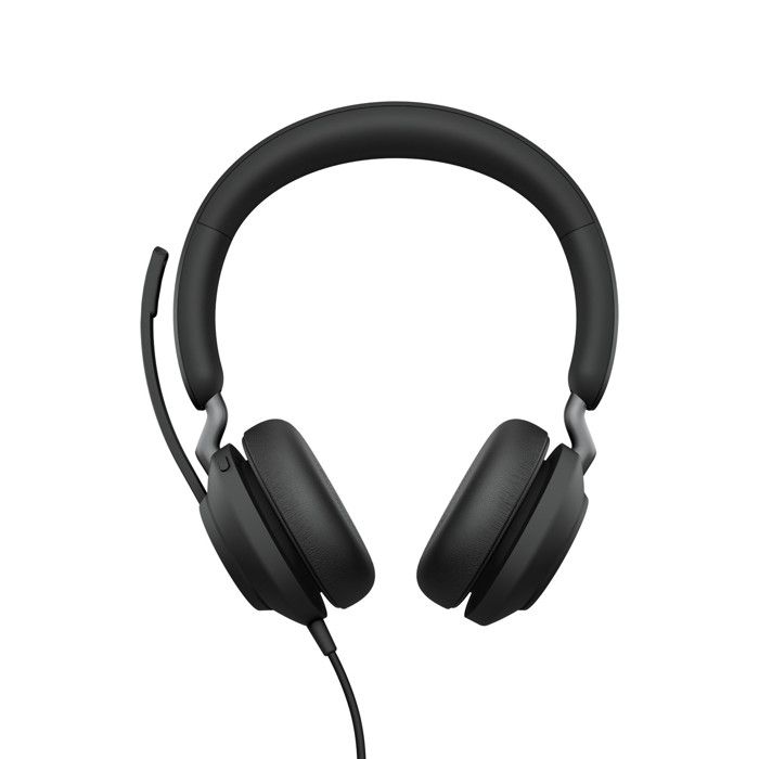 Jabra Evolve2 40 MS Stereo Micro casque sur oreille filaire USB A isolation acoustique Certifié pour Microsoft Teams - vue 2