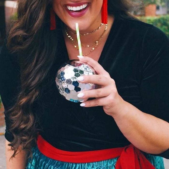 Lot De 4 Verres À Cocktail Tiki Bar, Gobelets Hauts Parfaits Pour Les