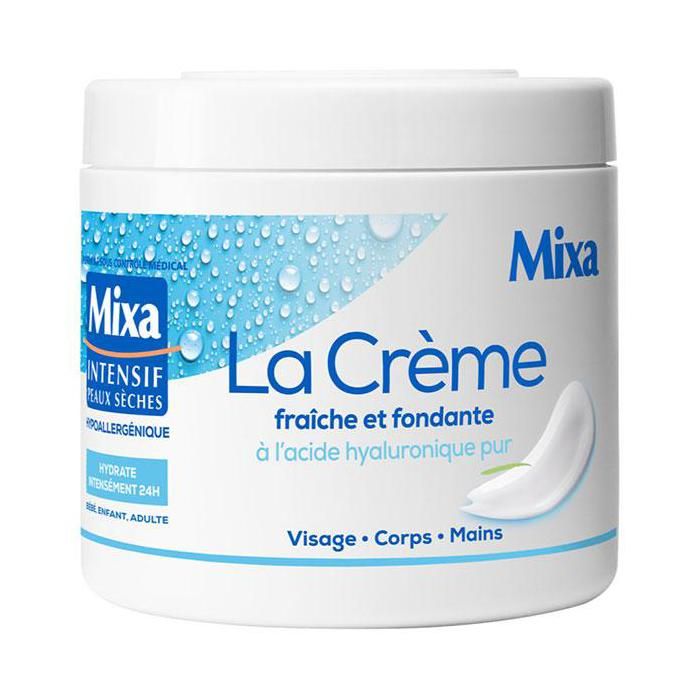 Mixa Corps La Crème Fraîche et Fondante à l&amp;#39;Acide Hyaluronique Pur ...