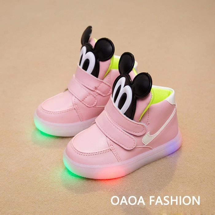 basket lumineuse fille