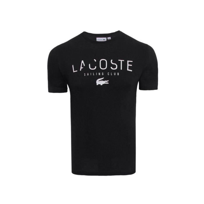 tshirt lacoste noir