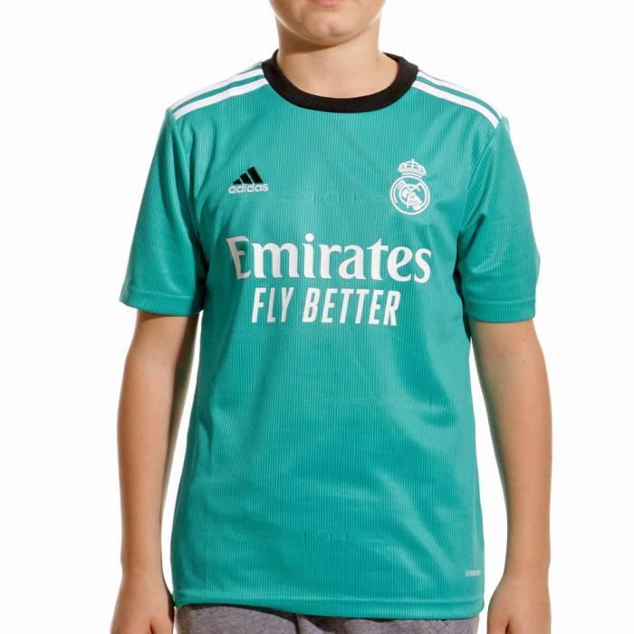 Real Madrid Vert Gar on Maillot de foot Adidas 2021 22 Green
