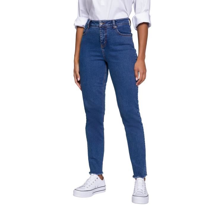 Jean Jamie Topshop Ourlet Dentelé Skinny - Taille 28 (US) - Neuf Sans étiquettes - Style Boyfriend Délavé