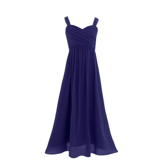 Robe Traffic People Bleu Mousseline Taille 12 - Style Vintage, Pour Fête Ou Mariage, Neuf Sans étiquettes