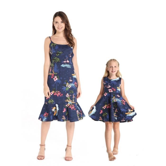 robe hawaienne fille