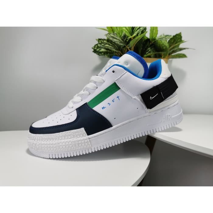 NIKES AIRS FORCE 1 TYPE AF1 354 Air Force One Fonction Deconstruction  Chaussures Homme et Femme Blanche - Cdiscount Chaussures