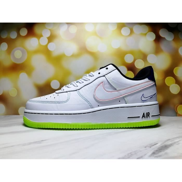 صبايا Basket Nike Air Force 1'07 Baskets Homme et Femme Blanc Vert ... صبايا صبايا Basket Nike Air Force 1'07 Baskets Homme et Femme Blanc Vert ... صبايا