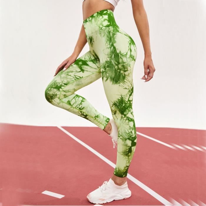 Leggings de Sport pour femmes dye light grace taille haute Push Up Blanc Cdiscount Pret a Porter