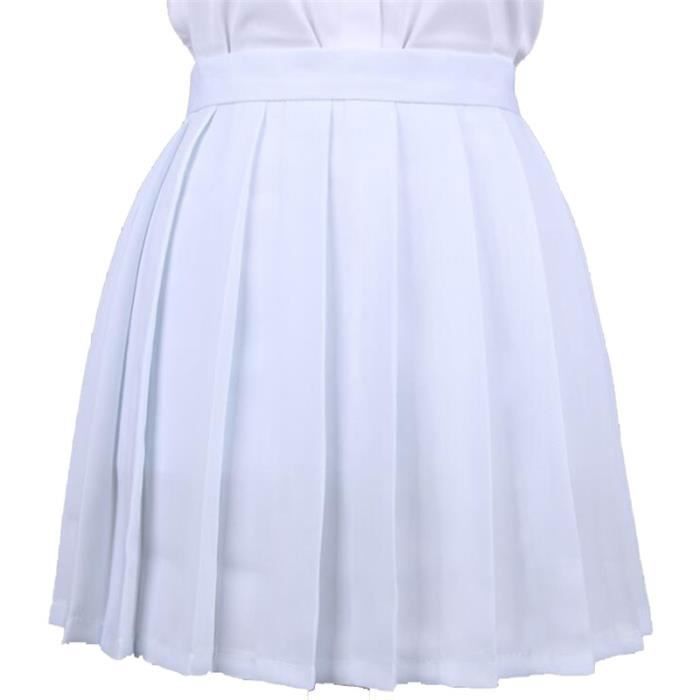 Roskiky Jupe-Short De Bain Plissée Taille Haute Femme Avec Ourlet Tulipe - Maillot Élégant