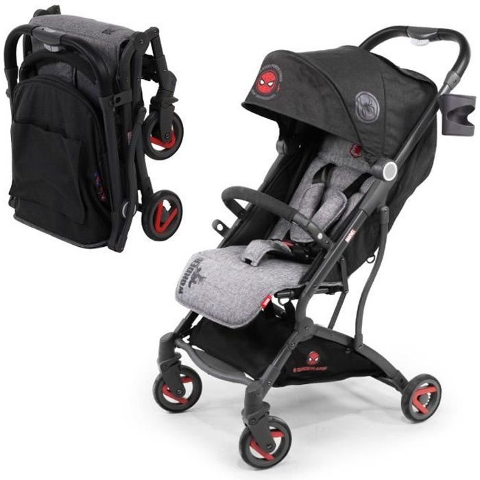 Maxi-Cosi Lara2 Poussette légère et compacte, facile à plier, de la  naissance jusqu'à 4 ans, jusqu'à 22 kg, graphite essentiel : :  Bébé et Puériculture